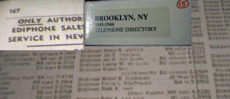dickinson mable 1943-4 brooklyn ny phone book