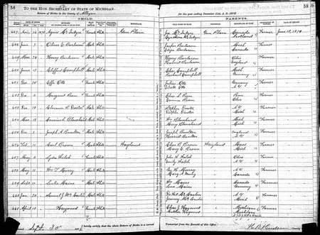 murray william h birth